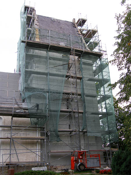 Kirche Panitzsch - Kirchensanierung 2006